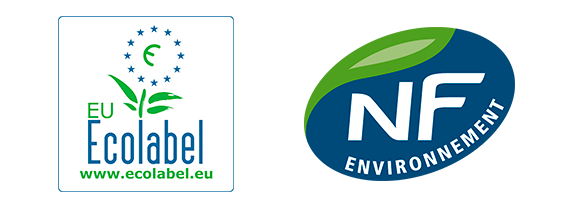 logo Ecolabel et NF environnement 